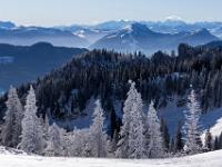 Fernsicht zum Alpenhauptkamm